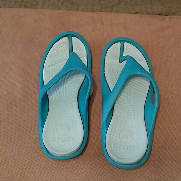 Crocs flip flops