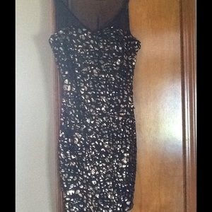 Body Central Illusion Shimmer Dress