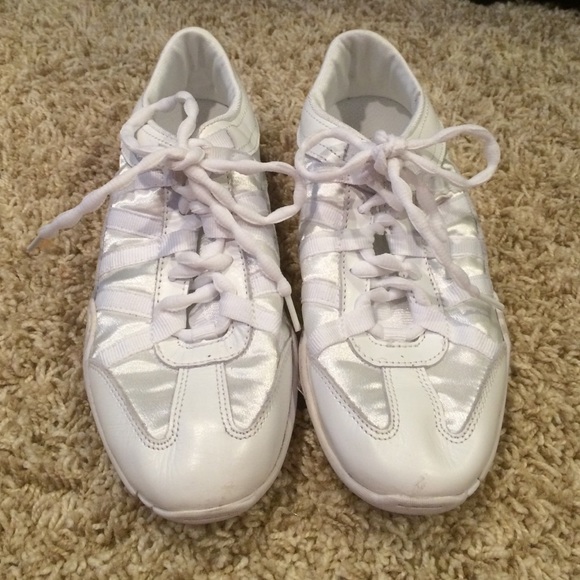 White Nfinity shoes.
