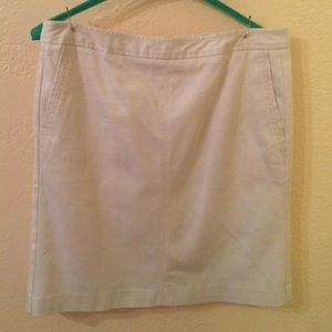Liz Claiborne white pencil skirt