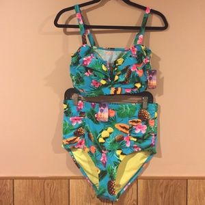 High Waisted Bikini Set