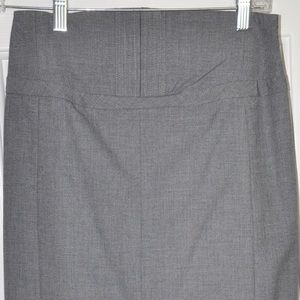 Grey/gray express pencil skirt