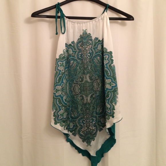 Brand new handkerchief shirt size small