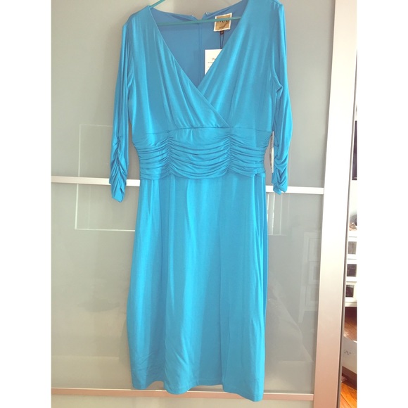 Ocean blue dress