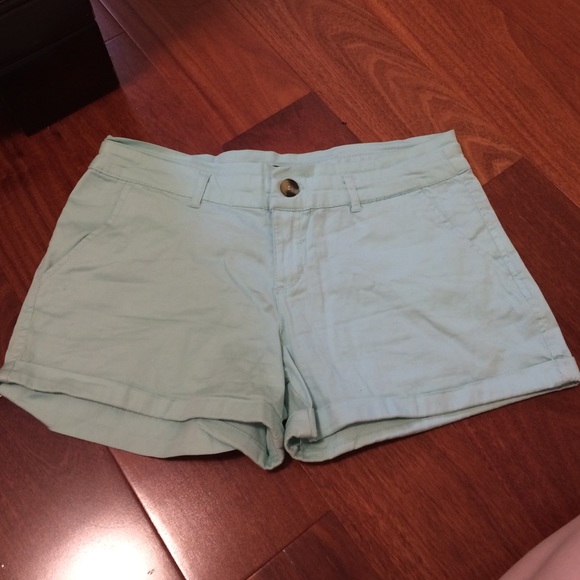 Mint Green Shorts