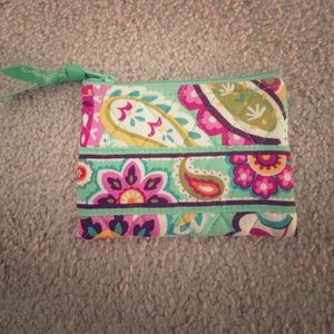 A Vera Bradley wallet.
