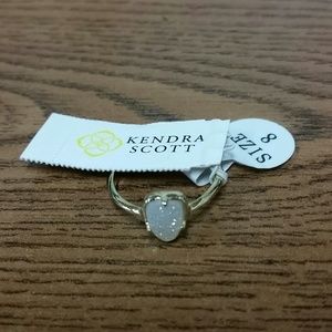 KS Iridescent Drusy Ring