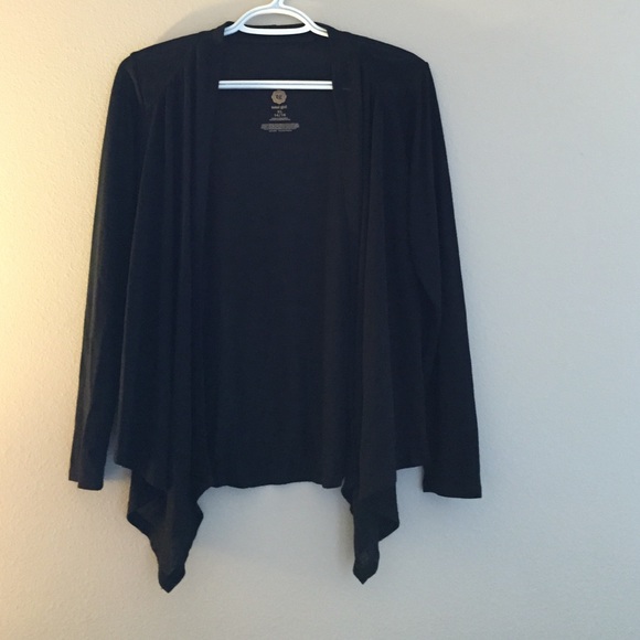 XL black thin jacket