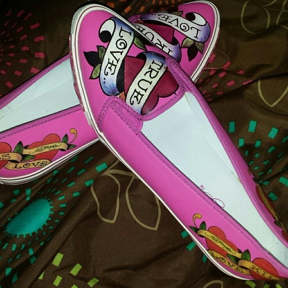 Ed Hardy Slip Ons