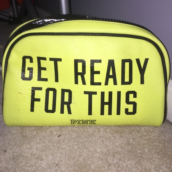 Vs pink make up bag