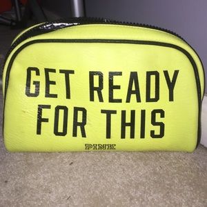 Vs pink make up bag