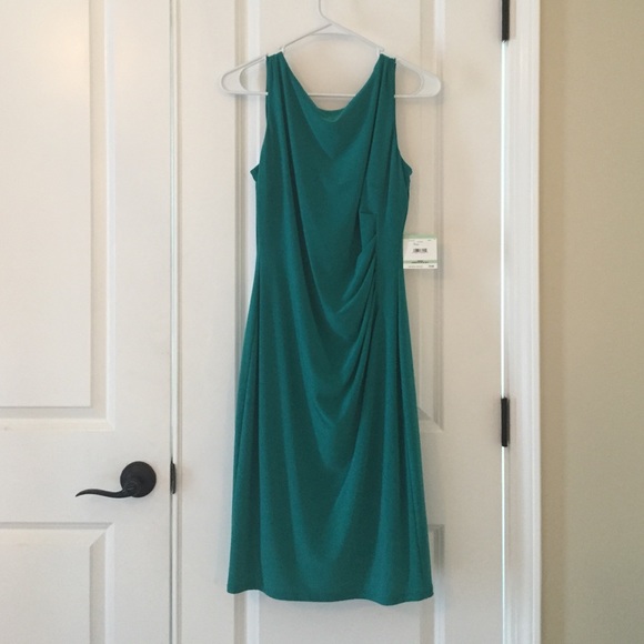 Green Anne Klein Dress- Sizes 8,10,&12- NWT - Picture 2 of 4