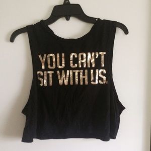 "You can't sit with us" shirt