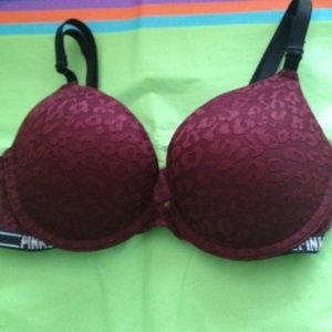 New leopard lace bra