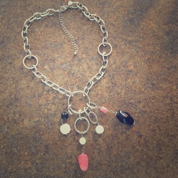 Lia Sophia Tri Color Necklace