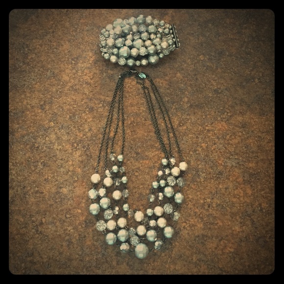 Silver Lia Sophia Stretch Bracelet