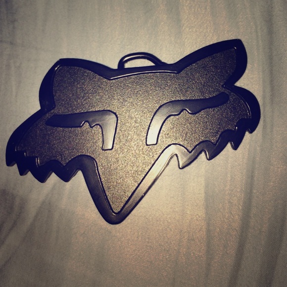 Black Fox Belt Buckle