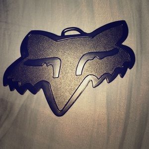 Black Fox Belt Buckle