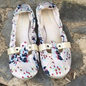 Diesel Obi White Satin Ballet Flats 8.5 / 9