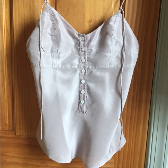 Silk top light lavender