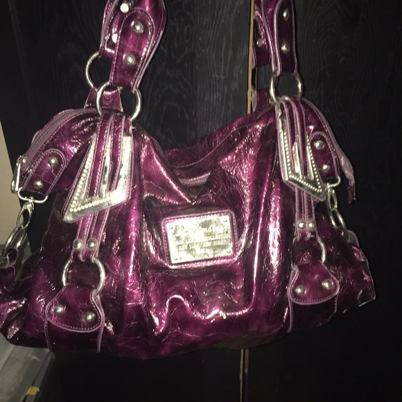 Plum purse