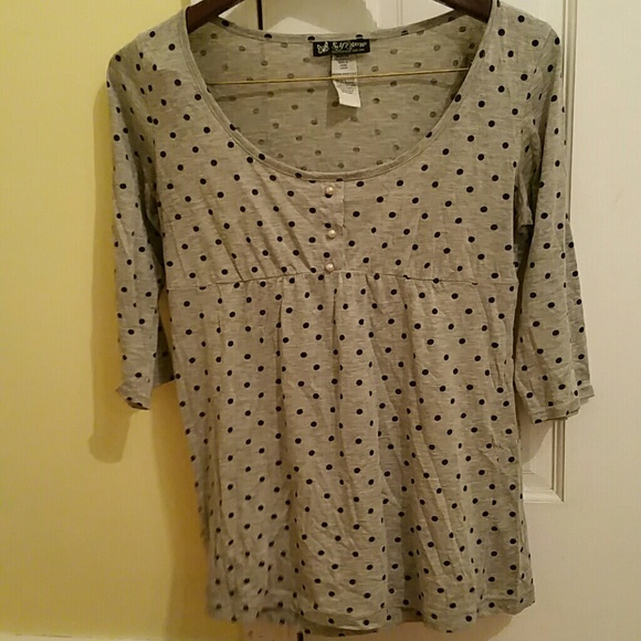 Polka dotted shirt
