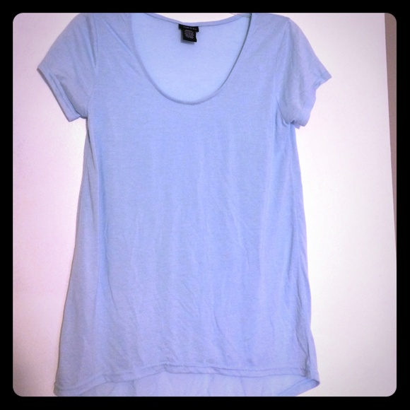Light blue soft tee