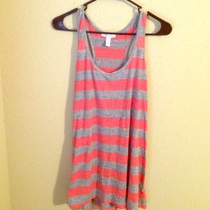 Plus Size. Striped Cami Shirt