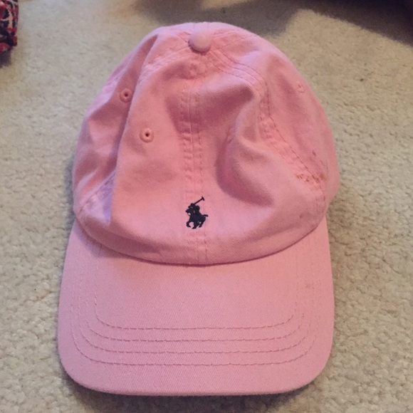 Pink Polo hat