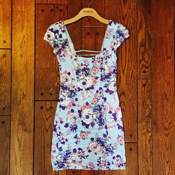 Free People Body Con Dress w/ back cut out