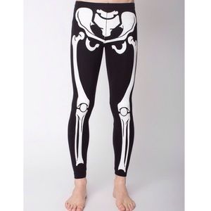 💀American Apparel Skeleton Leggings