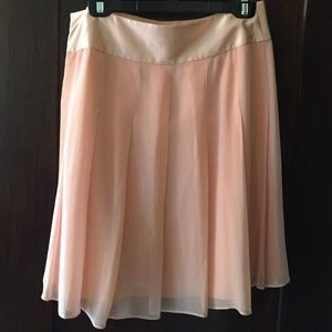 Banana republic silk skirt