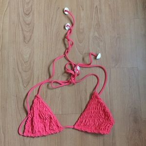 Tori Praver Kalani Bikini Top, Size S