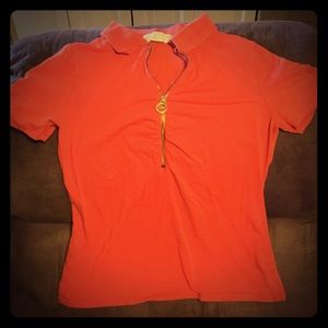 MK orange polo