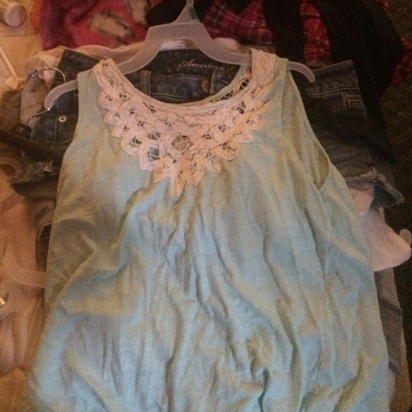 Cute lace tank top