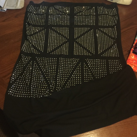 Sexy black dress
