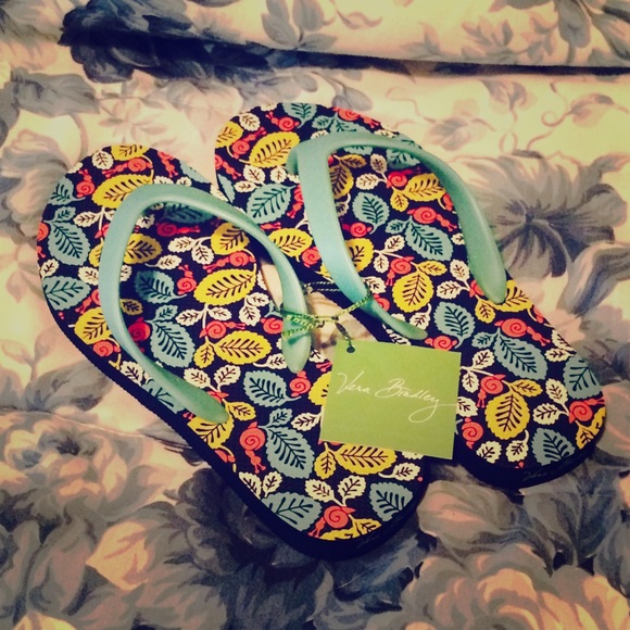 Vera Bradley Accessories - Vera Bradley flip flops