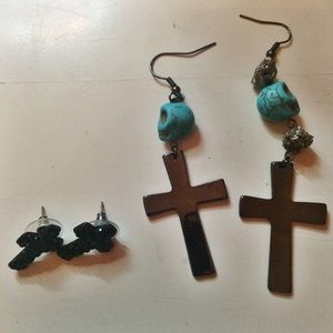 Two Pairs of Earrings