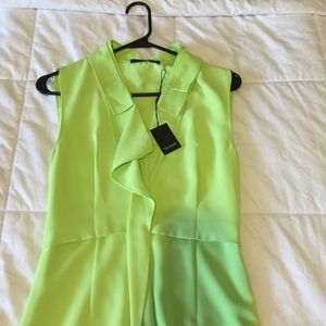 Green sophisticated dress