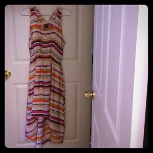 "Fun & flirt" size large. 100% polyester.