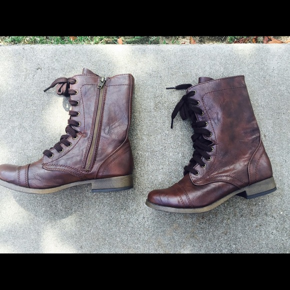 Brand new combat boots