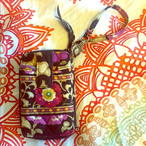 NWOT Vera Bradley iPhone 5 Zip Wallet in Suzani