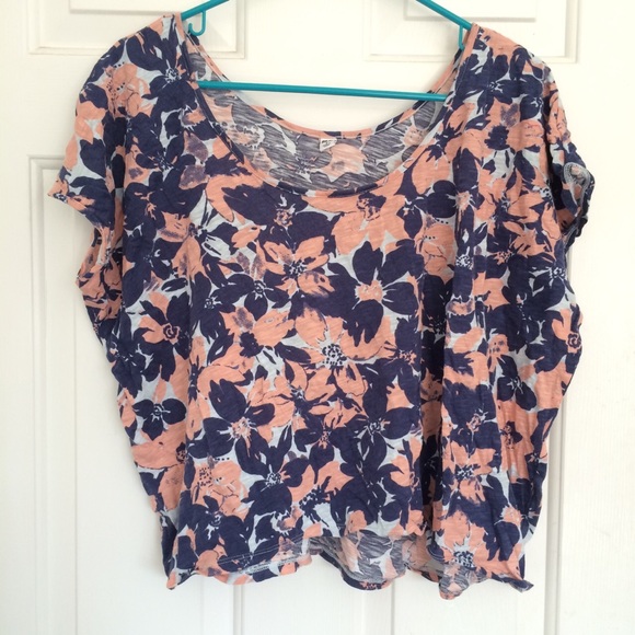 Uniqlo Floral Blouse