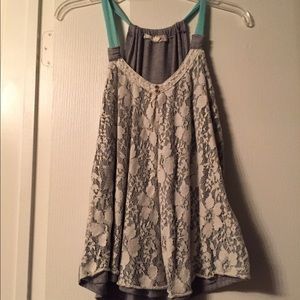 Lace tank
