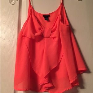 Coral flowy tank