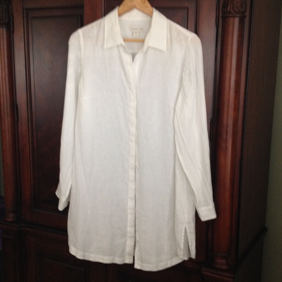 Linen tunic shirt