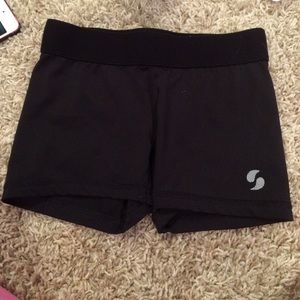 Black bling 💎 soffe shorts