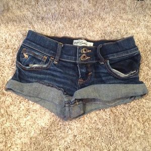 Abercrombie kids jean shorts