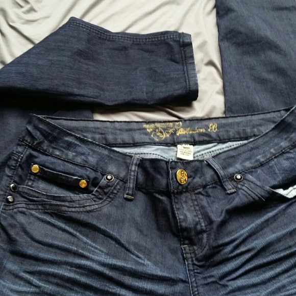 Arden B. dark blue denim pants