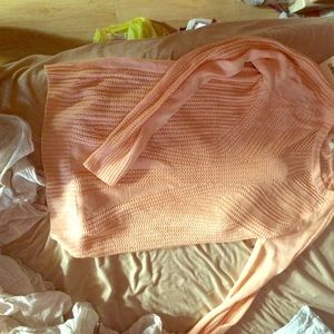Salmon Colored Sweater from Pink Rose (NWT)